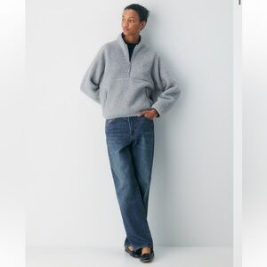 Aritzia TNA Polartec® Thermal Pro™ 1/2 Zip Hi-hip Sweater